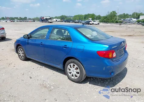 2009 Toyota Corolla Le из США, поврежденный, VIN 2T1BU40E29C092201
